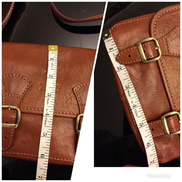 🚫SOLD🚫Vera Pelle Authentic Crossbody Leather Bag - Picture 6 of 6